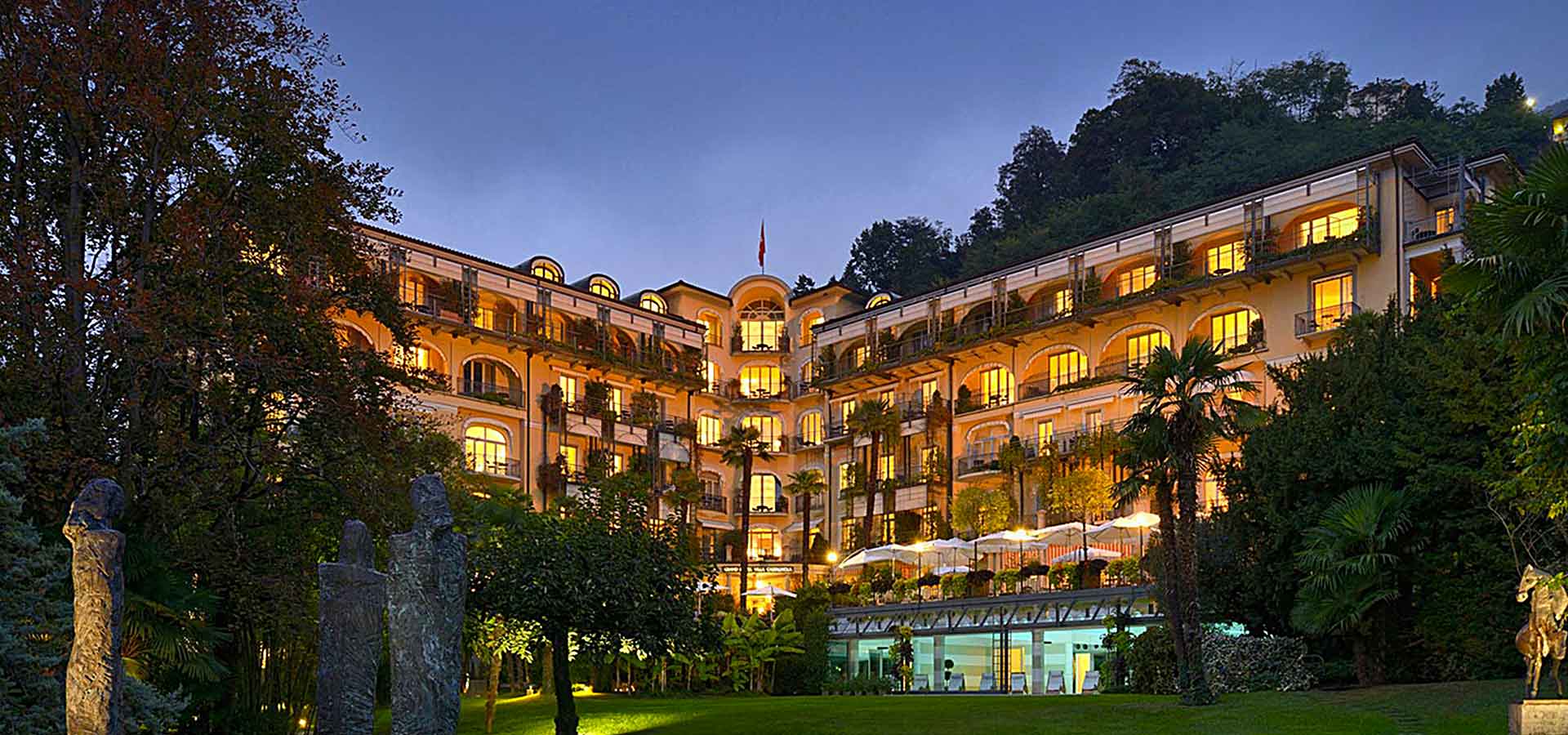 Lugano villa castagnola Slide background